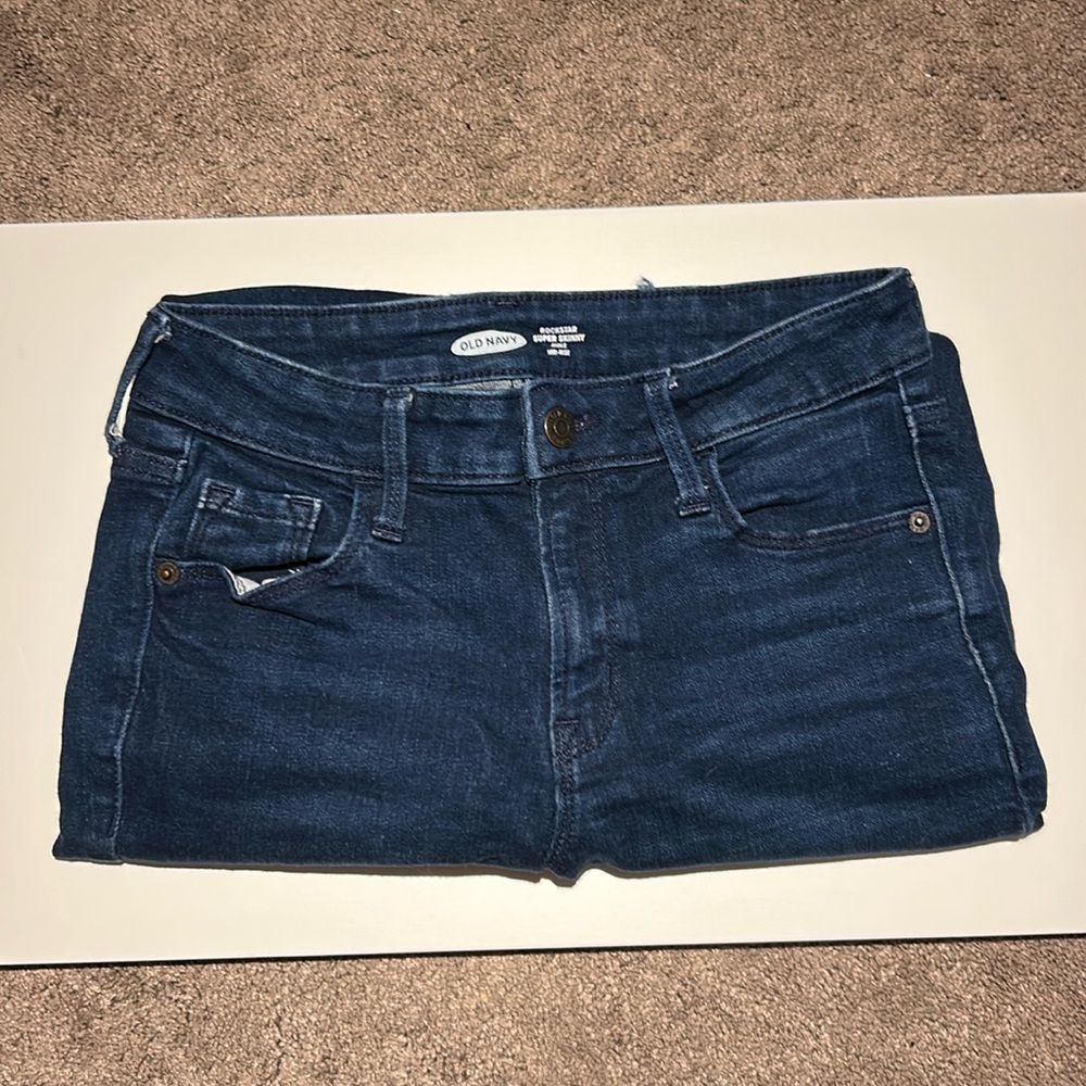 Old navy rockstar skinny jeans